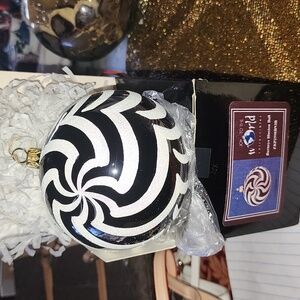 Barneys annual ornament.  Rare find highly collectible black white